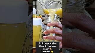 Juice with me. Apples, ginger &amp; lemon #nama code: helen10 save$$