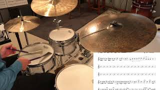 Celebrity Kenny Washington - "The One I Love Belongs to Somebody Else" Drum Solo Transcription Profile