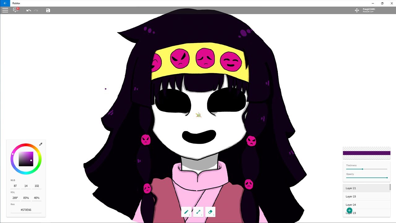 Roblox Free Draw Drawing Alluka From HxH YouTube 