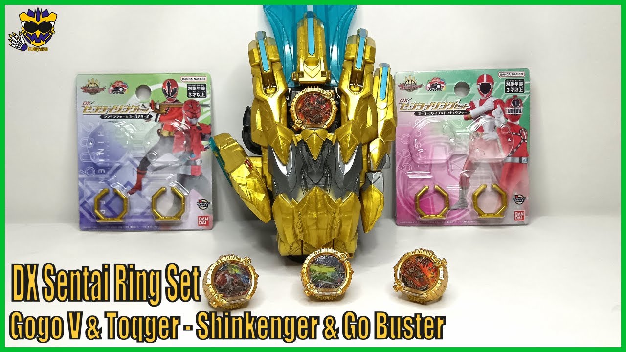 Unboxing DX Sentai Ring Set 07 & 08 | No. 1 Sentai Gozyuger