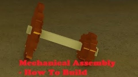 Factory Simulator Roblox - How to build - Tier 2 [Compressed] - Mechanical Assembly