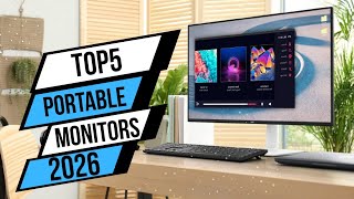 Top  5 BEST Portable Monitors for Work (2026) DON’T BUY BEFORE WATCHING”