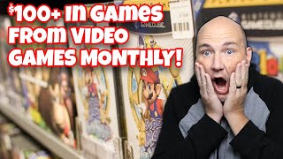 Video Games Monthly Sent Me OVER $100 In Video Games!