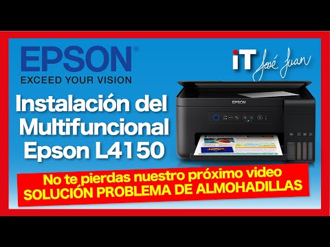 Cómo instalar la Epson L4150 parte 2 \