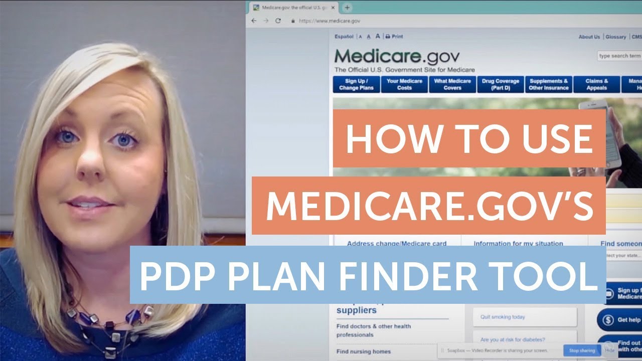 How to Use Medicare.gov's Prescription Drug Plan Finder Tool YouTube