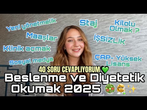 Beslenme ve Diyetetik