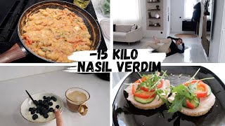 Nasil -15 Ki̇lo Verdi̇m? Beslenme Ruti̇ni̇malmancilar