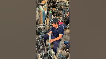 Sản xuất con lăn thép công đoạn ép hơi