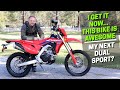 I finally ride hondas crf450rl dual sport and i love it first ride