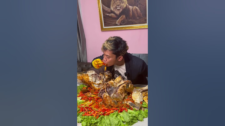 Makan cabe dan kepala sapi