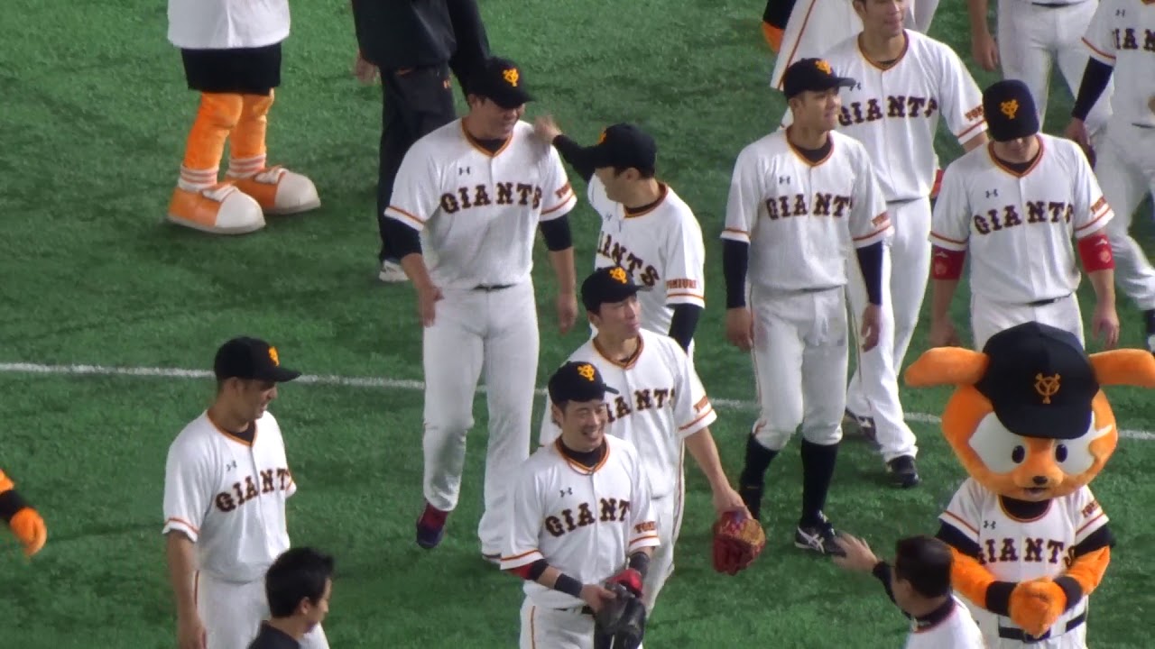 プロ野球】ジャイアンツ原監督胴上げ！ 巨人vs 阪神 クライマックス