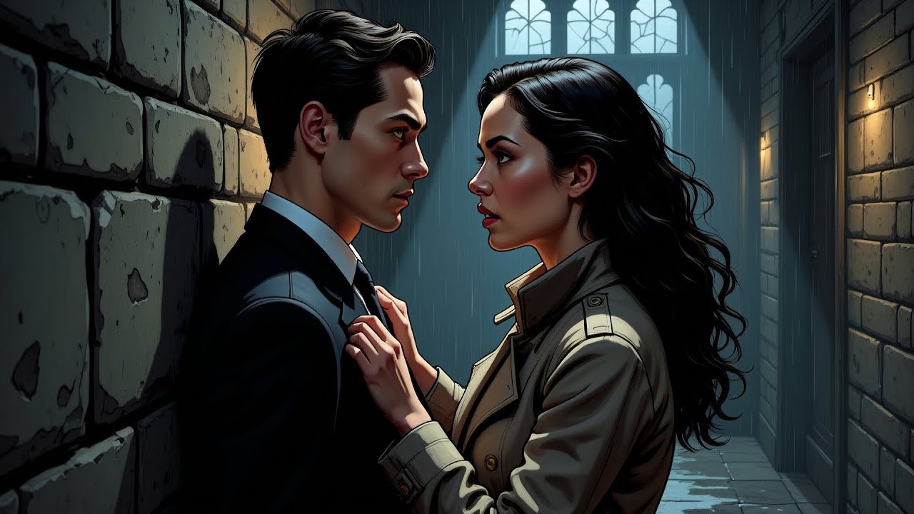 Después de transmigrar en el villano, forcé un beso a la protagonista y huí… pero 3 años después...