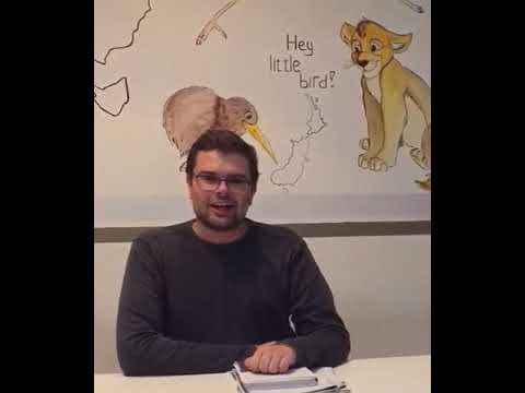 Стефан - преподаватель-носитель из Австралии!
