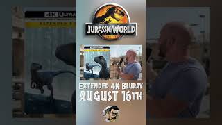 #JurassicWorldDominion Extended Cut hits 4K Blu-Ray today! #Shorts