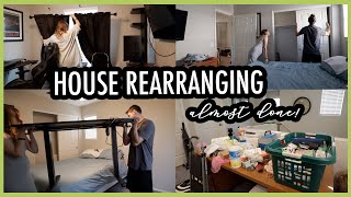 HOUSE REARRANGING IS ALMOST COMPLETE! | Finishing Up The Guest Room!