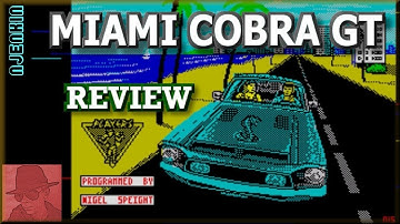 Miami Cobra GT - on the ZX Spectrum 48K !! with Commentary