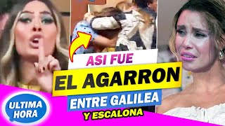 📹 VIDEO FILTRADO: El FEROZ Agarrón entre Galilea Montijo y Andrea Escalona en Hoy 😲