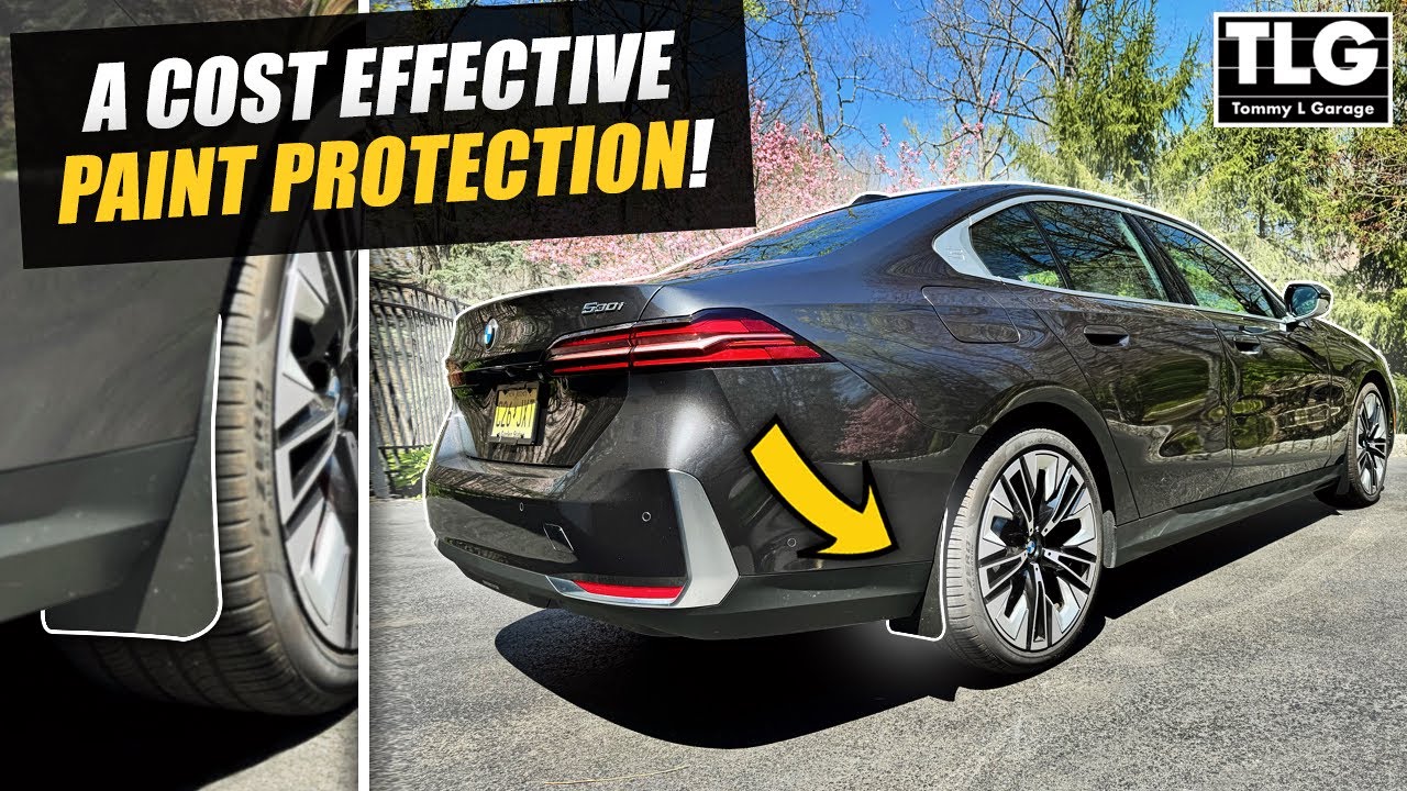 G60 BMW 5 Series TLGuards Instal DIY (TLG Mud Flaps splash guards)