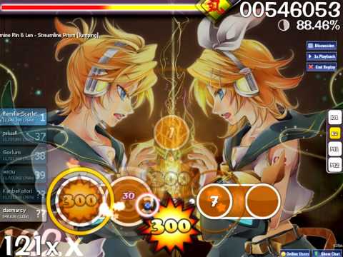 [osu!] Kagamine Rin & Len - Streamline Prism (dasmarcy)