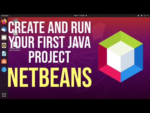 How to create, build and run a Java Hello World Program with NetBeans on Ubuntu Linux