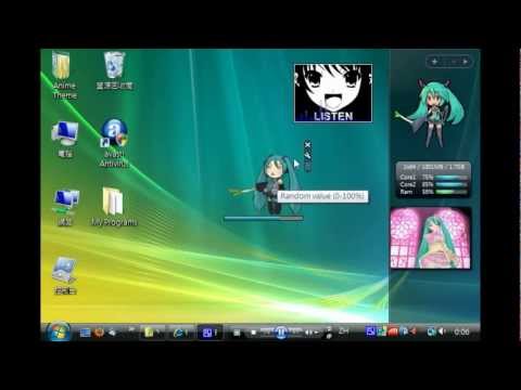 System Animator 8 - ULTIMATE Anime desktop gadget! by ButzYung on DeviantArt