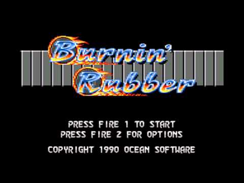 Burnin' Rubber Music (Amstrad GX4000)