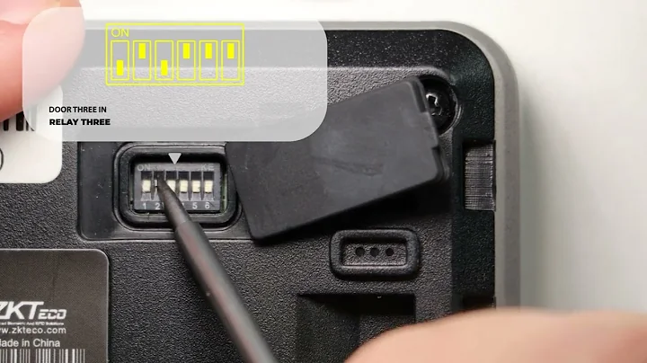 ZKTeco  F12 Slave Fingerprint Reader By The Security Mill