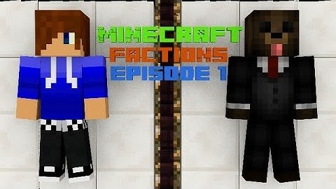 Minecraft Factions! Episode 1 - Small Raid And Series Intro!