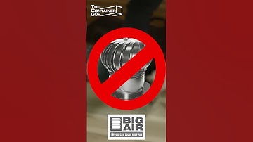 Sneak Peek: NEW Solar Powered Roof Vent For Sea Cans - Goodbye Whirlybird! Hello Big Air 400 CFM!