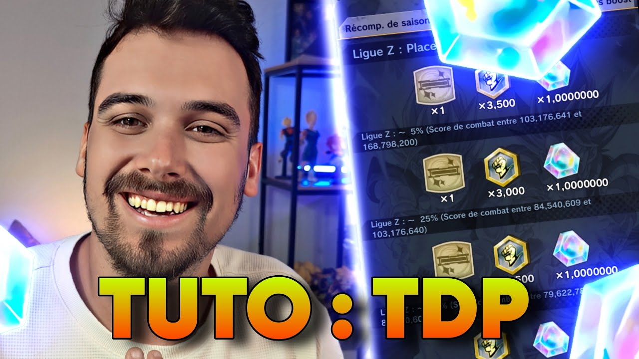 💎⚠️COMMENT OBTENIR LE MAXIMUM DE CRISTAUX EN MODE TOURNOI DU POUVOIR CHAQUE SAISON SUR DB LEGENDS