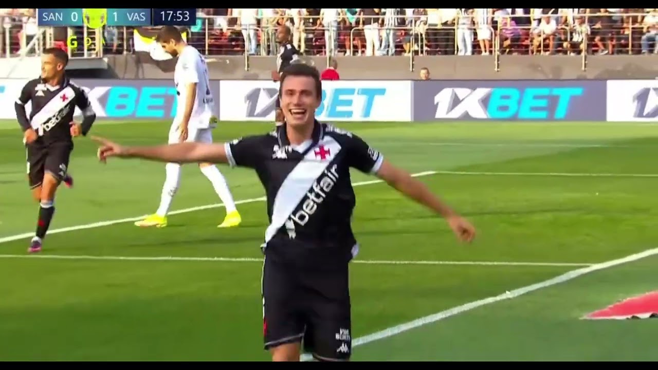 Santos 4-2-3-1 AM ⑩ネイマール（Neymar）vs Vasco 4-2-3-1 AM ⑩コウチーニョ（Philippe Coutinho）（前半）