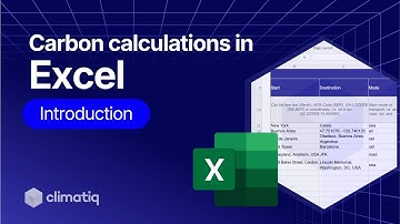 Start calculating carbon footprint in Excel: Climatiq Excel add-in V2