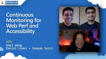 Continuous Monitoring for Web Perf and Accessibility