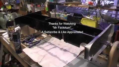 Making a Beginners Steam Loco Series "Painting Frame & Boiler Backhead" "mr factotum"