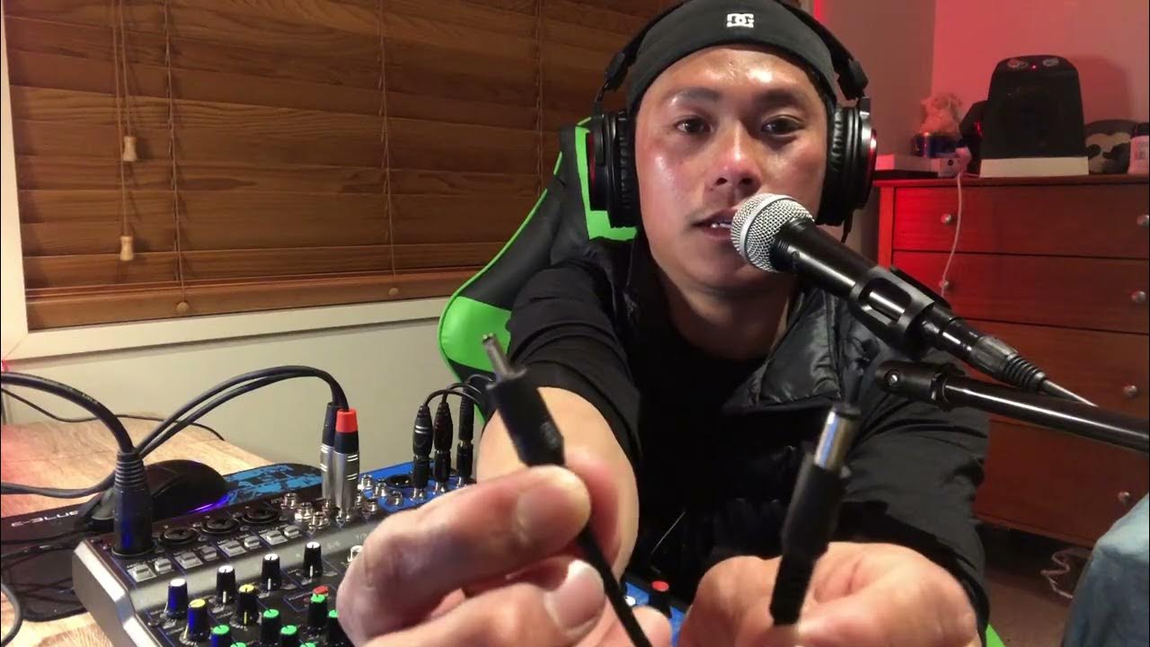 How to connect iRig Stream to mixer for live streaming and recording