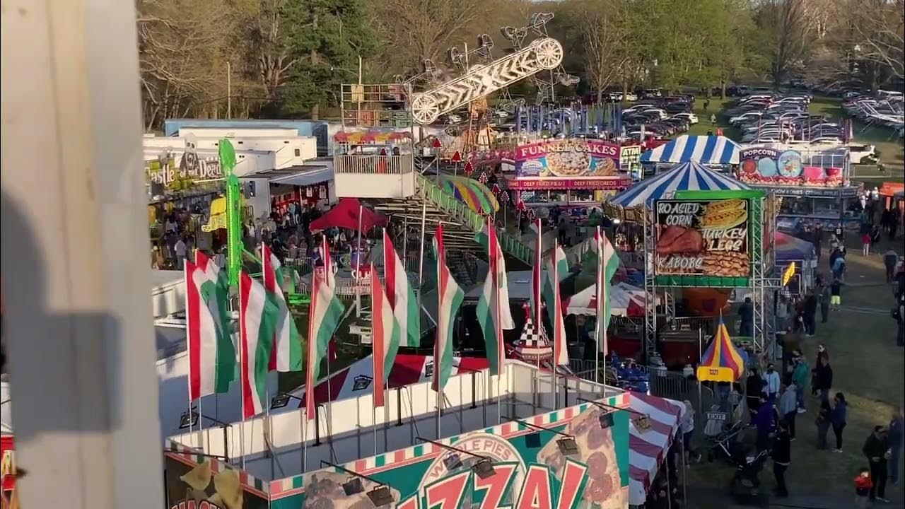 Ferris Wheel Ride and Midway View Upper Makefield Fire Company