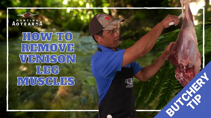 How to remove muscles from a leg of Venison - Hunting Aotearoa Tip - Part 7