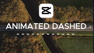 How to Create an Animated Dashed Line Effect in CapCut PC | Easy Tutorial