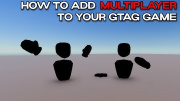 How to add MULTIPLAYER to your GTAG Fan game