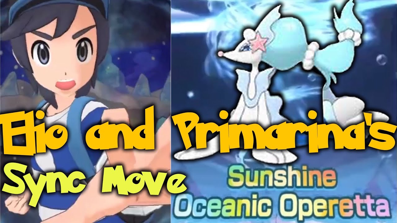 5-STAR ELIO and PRIMARINA Sync Move Animation | Pokémon Masters EX