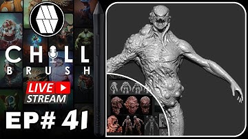 🔴LIVE - ZBrush Sculpting Live Stream - #EP41