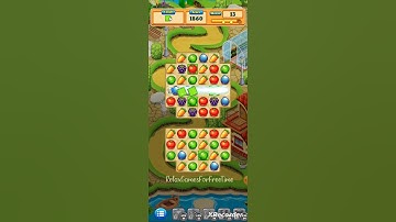 Garden Blast: Match 3 in a Row - Level 6 gameplay match logic puzzle game #walkthrough #games