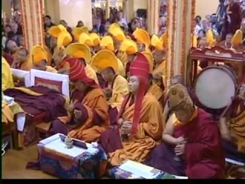 Nyingmapa Tenshu to H.H The Dalai Lama