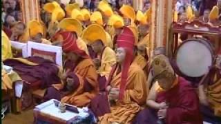 Nyingmapa Tenshu to H.H The Dalai Lama