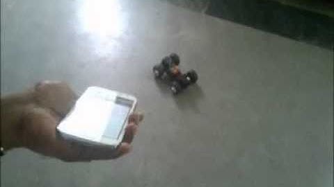 android controlled car @ pg embedded systems