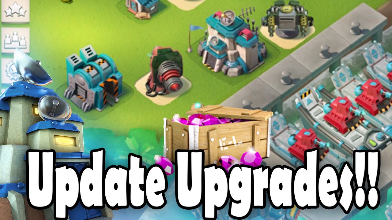 Buying Headquarters 21 & NEW Level 21 Upgrades | Boom Beach HQ 21 Update Overview(So Many Diamonds!)