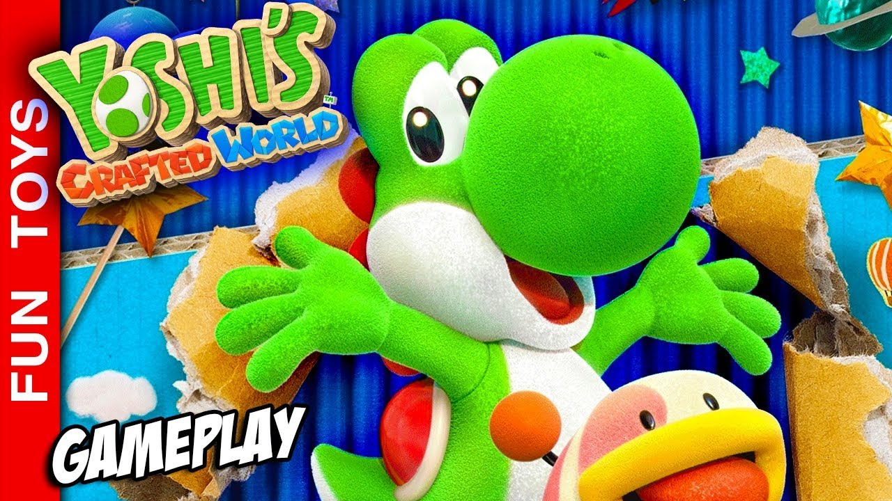 Yoshi Crafted World 🍎 Gameplay da demo do NOVO JOGO da Nintendo que