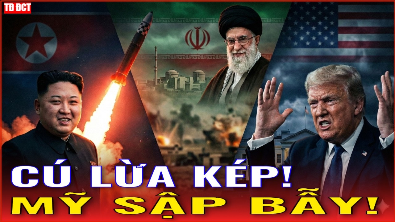 TRIỀU TIÊN khiêu khích, IRAN thoát hiểm: Cú lừa thế kỷ khiến MỸ tê liệt?