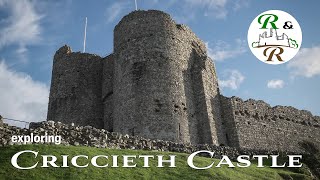 Why did the Welsh build, then destroy this castle? Criccieth Castle history tour, Gwynedd, Wales