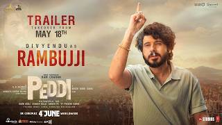 Say Hi to Rambujji 💥 | Peddi Trailer from May 18th | Ram Charan | Divyendu | Buchi Babu Sana | TFPC